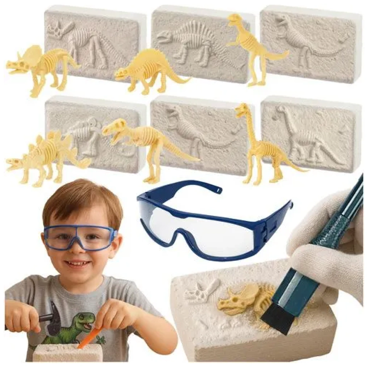 Dinosauruste väljakaevamised – komplekt