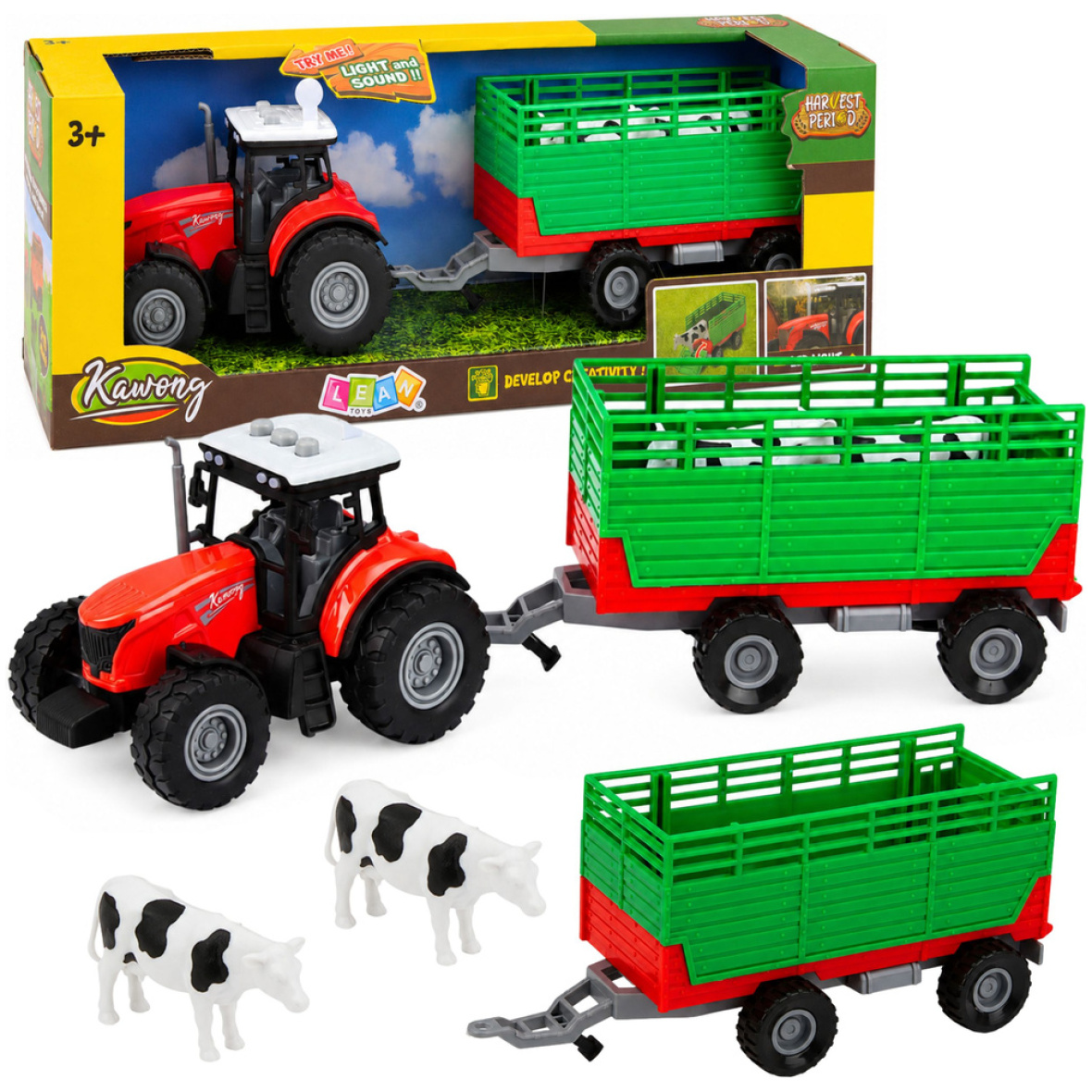 Traktor haagisega