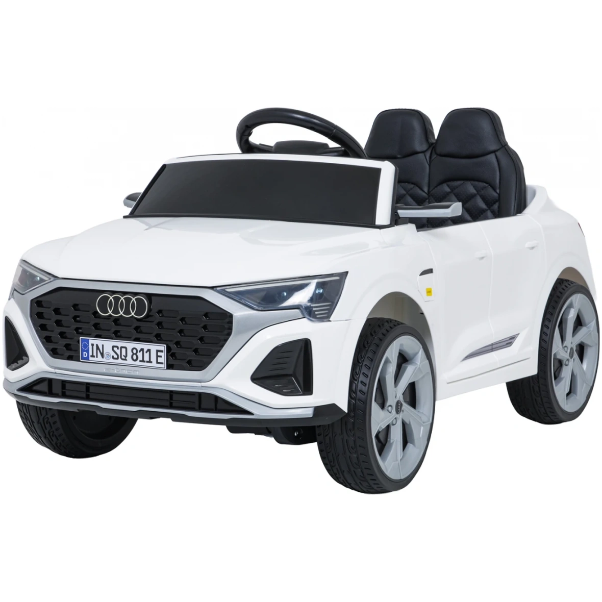 Laste elektriauto Audi SQ8 4×4 valge