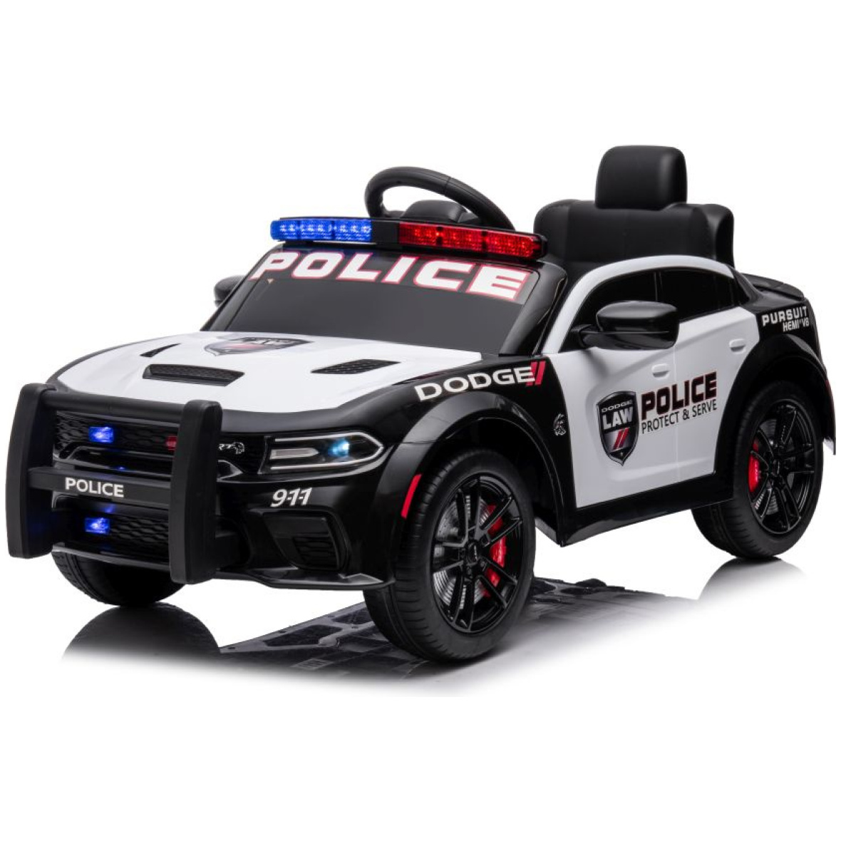 Laste elektriauto Dodge Charger politsei