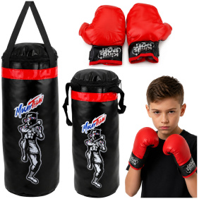 eng_pl_Childrens-Punching-Bag-Exercise-Set-MUAY-THAI-Gloves-65x22cm-L-31701_1