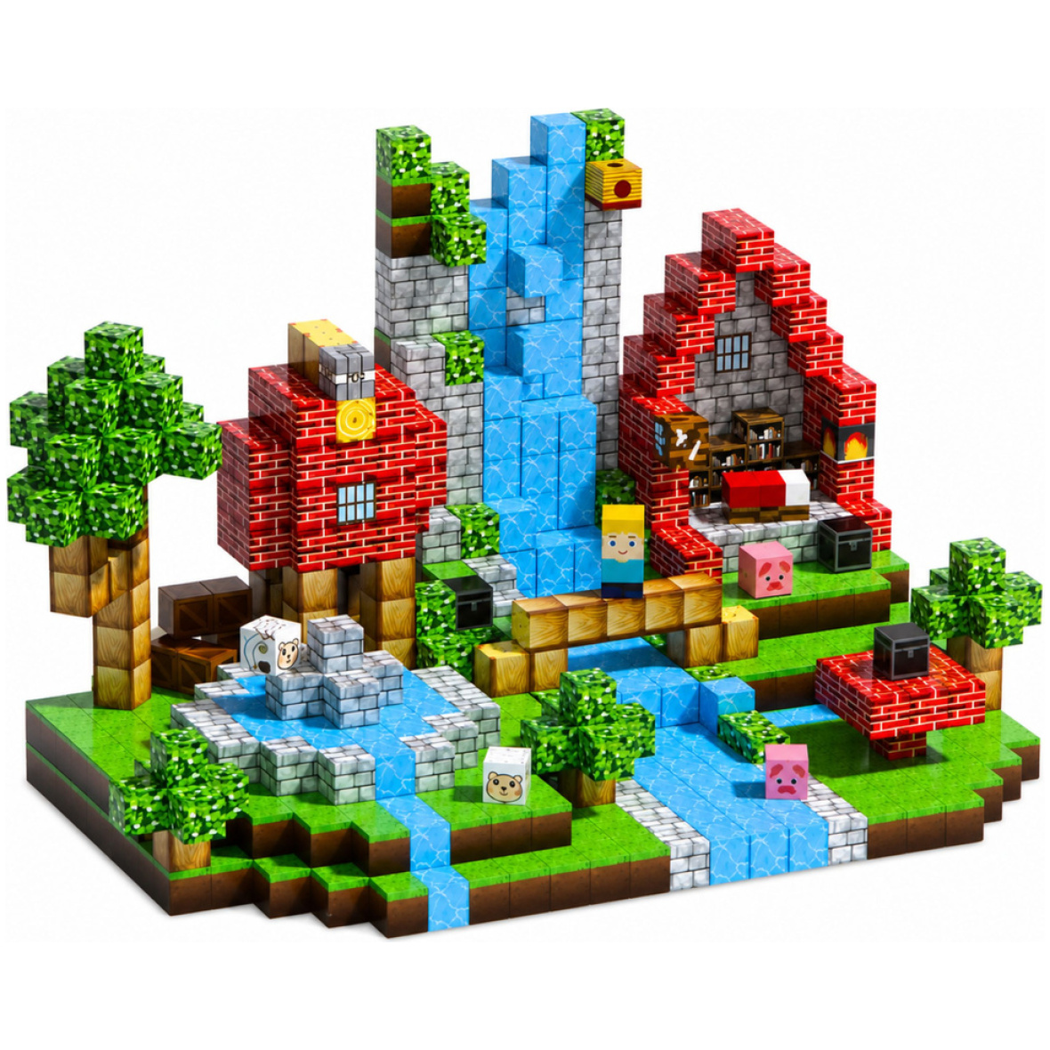 eng_pl_Set-of-Magnetic-Blocks-Cubes-Pixels-Forest-Waterfall-3D-100-pcs-32071_2