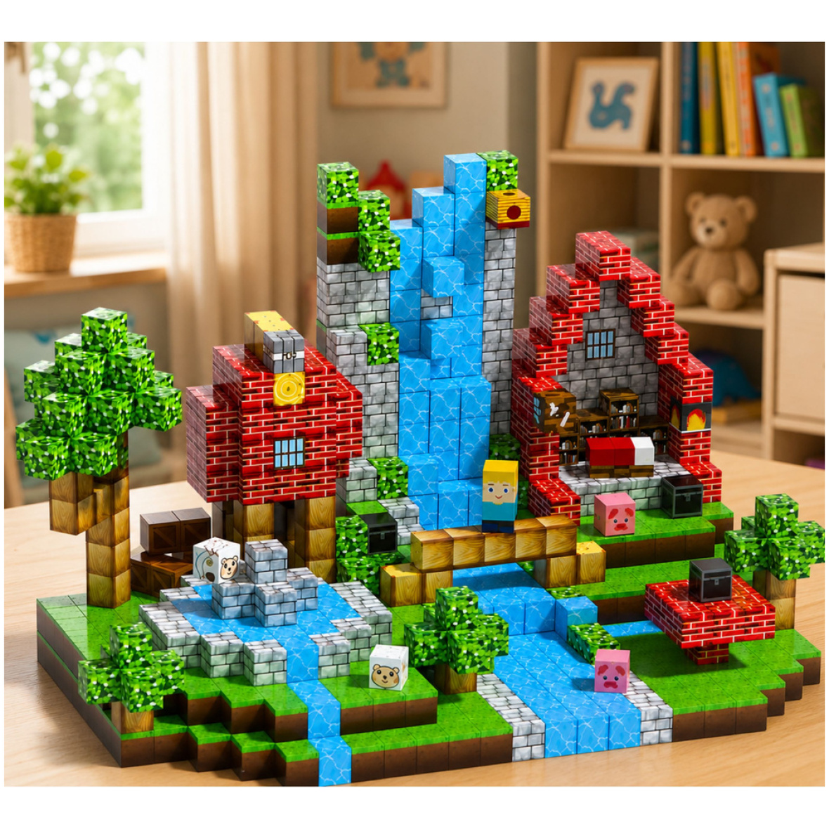 eng_pl_Set-of-Magnetic-Blocks-Cubes-Pixels-Forest-Waterfall-3D-100-pcs-32071_3