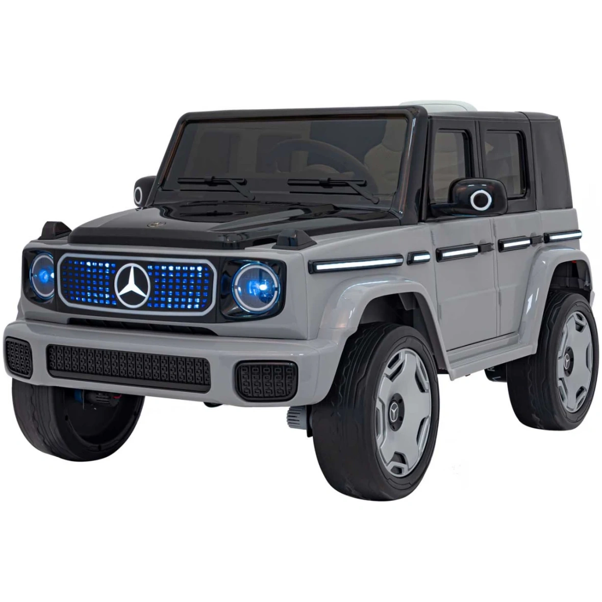 Elektriauto Mercedes Benz EQG 4×4 hõbedane